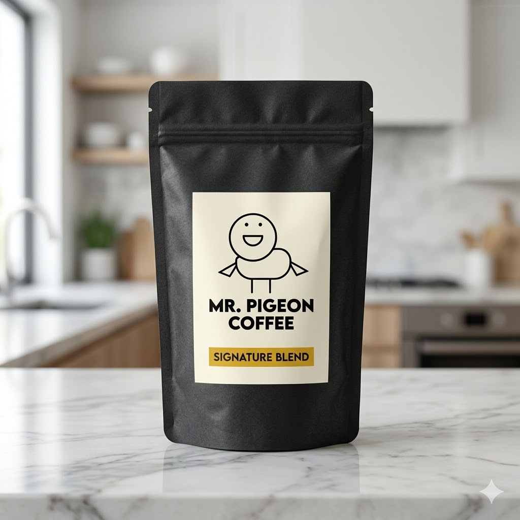 Signature blend coffee bag